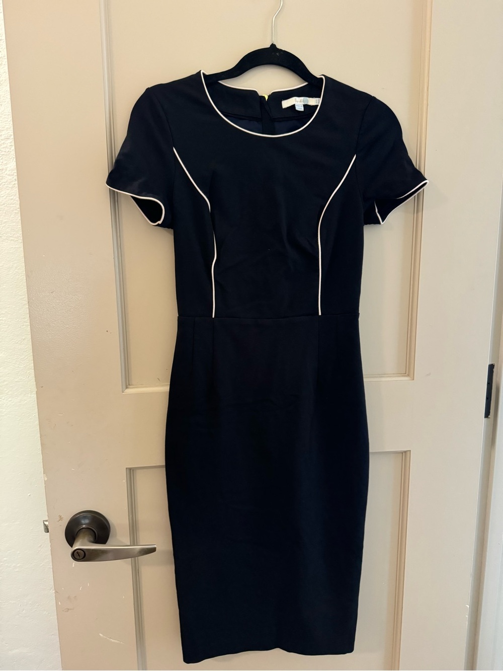 Boden Black Bodycon Midi Dress Size 4
